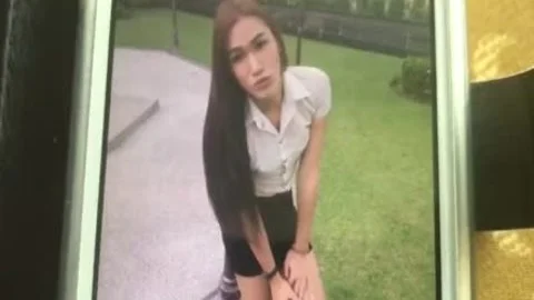 Hard nailining accompanied by ladyboy