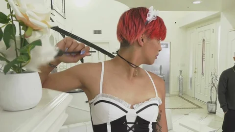 GenderX.com: Pixi Lust in sexy lingerie raw orgasm