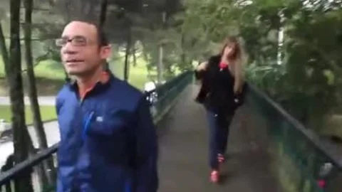Colombian skank gets Her Shithole Stretched
