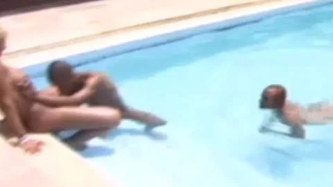 Erica bangs teen At The Pool And Cums On His Face (rare video)