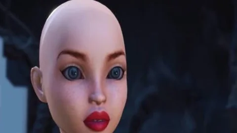 Alien Dickgirl slams A Sex Servant In The Mystical Cave On The Exoplanet