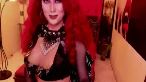 Magnificent tgirl Live Web Show