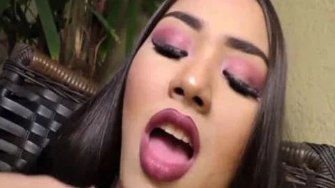 slutty young shelady Mayna Santini receives Her Shecock Sucked And wazoo Stuffed