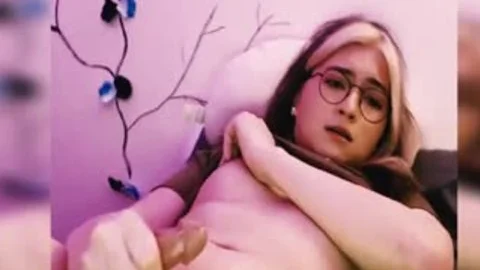 plump teen Ts Jerks And Cums