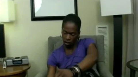 black lady-man Star With big booty Has Craving For White cock