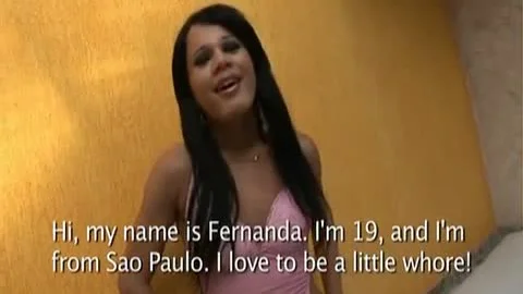 TS nice-looking Fernanda Barros & Marcus..