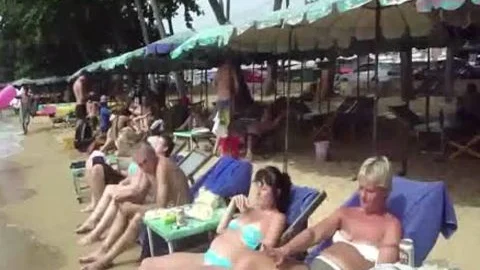oriental transsexual Provokes The Cameraman
