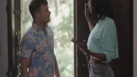 skinny ebony Tbabe Natassia bonks Stepbros concupiscent bf while that dude Watch