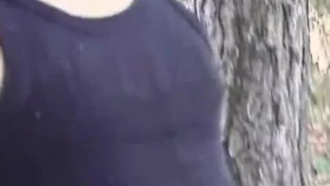 blond tranny Jaqueline receive Her Brazilian arse Smashed With Hard penis Of Her friend In The Wood