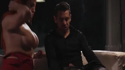 wild man Enjoys Grinding On Transbabe Aspen Brooks Top In Cowgirl