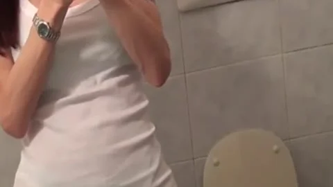 Titty lady-boys Films Herself