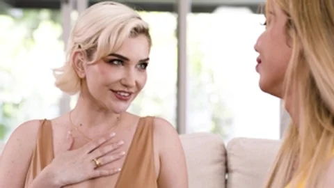 Transfixed: Big Tit Trans Beauty Takes Cum in her Mouth
