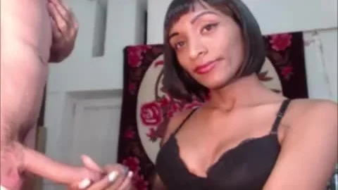 Skilled tgirl blowing Her favourable lover's Shaft