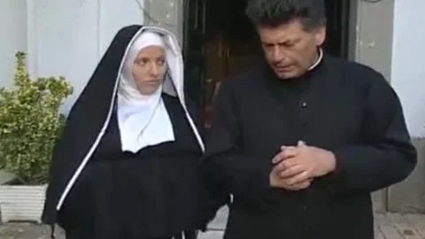 Two Nuns Are Comforting A Sister, But that babe do not Know They're Two lustful shemales!