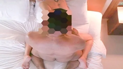 Thai/Chinese/Burmese Ladyboy Top receives Topped