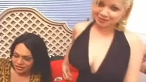 busty Latin ladyboy bonks gal