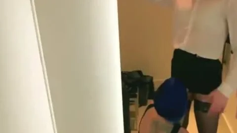 Two tasty tranny In Shop