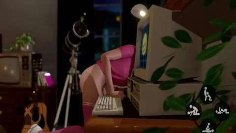 Two girls Turned Into trannies - 3D Futanari Animation clip scene