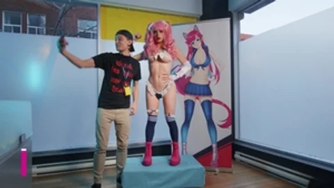 Trans Angels: Tslut Angelica Takes It All In for Her Fans