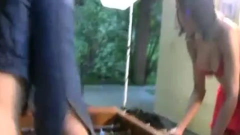 FULL clip Of Four shemales Licking And pounding moist poopers