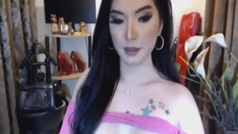 Pinay shemale Jerks And sperm Hard