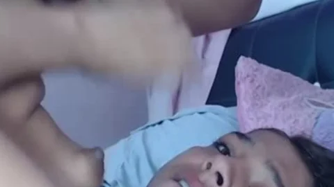 Self engulfing Teenager sheboy Cums In throat