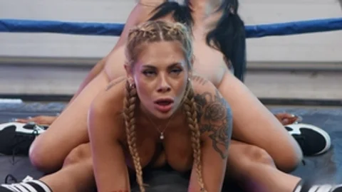 Trans Angels: Twerking Tgirls Take Turns at Tag-team Fucking