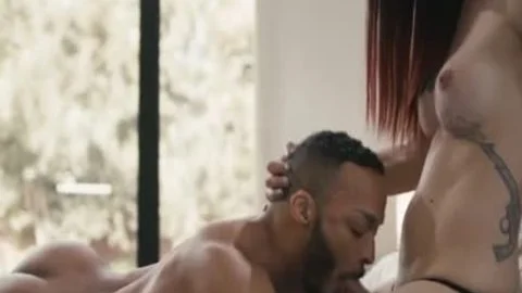 kinky Trans honey Analed By Her black bf