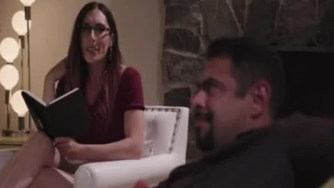 nasty TS Melanie Brooks Let dude Enjoys engulfing Her Hard Shecock